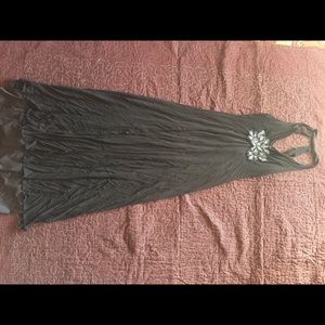 BCBG floor length gown
